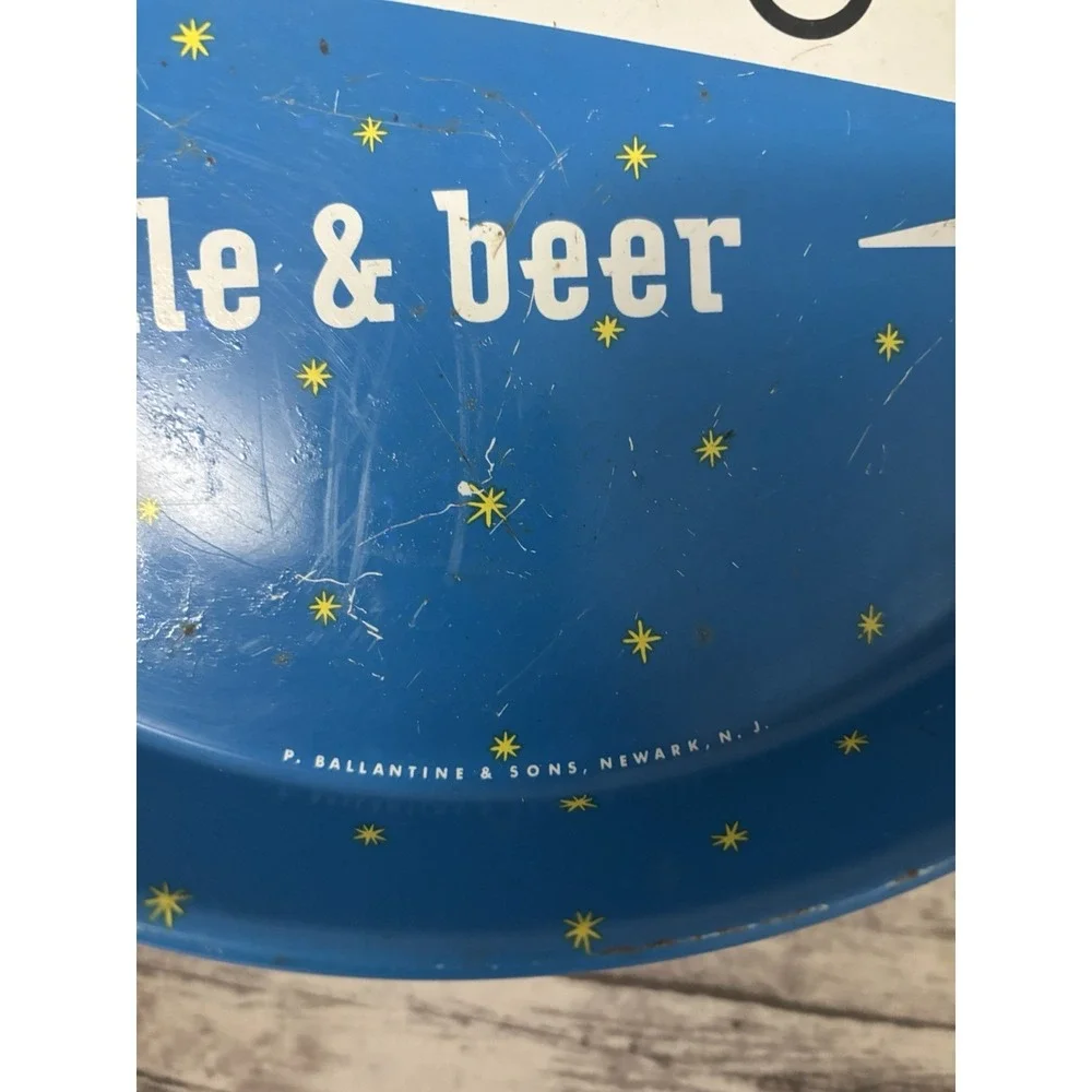 VTG Ballantine Ale & Beer Tray 12